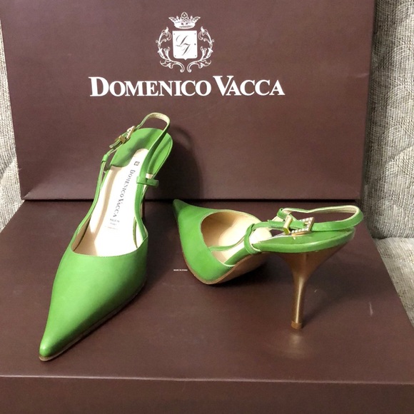 DOMENICO VACCA HEELS SANDALS SIZE 38 - Picture 5 of 8